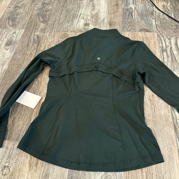 NEW with tags! Lululemon Define Jacket *Nulu Rainforest Green sz 14 - Picture 6 of 8